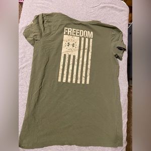 Under armor freedom t shirt